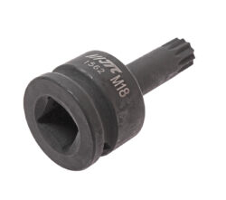 JTC-1562, Насадка ударная SPLINE 3/4" x M18 длина 88мм для болтов задней полуоси (VW, AUDI)