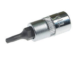 JTC-23510, Головка с насадкой TORX с отверстием 1/4" х T10H, длина 37мм JTC