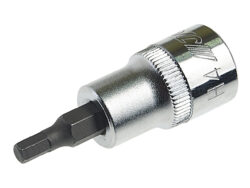 JTC-34704, Головка с насадкой HEX 3/8" х H4, длина 48мм JTC