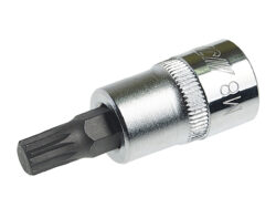 JTC-34508, Головка с насадкой SPLINE 3/8" х М8, длина 48мм JTC
