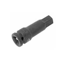 JTC-447917, Головка торцевая ударная HEX 1/2" х H17, длина 78мм
