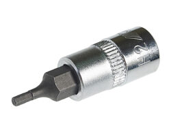 JTC-23602, Головка с насадкой HEX 1/4" х H2, длина 37мм