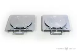 Передние поворотные платформы для стендов 3D Zn