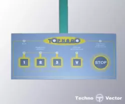 Пленочная клавиатура «ТОРНАДО»