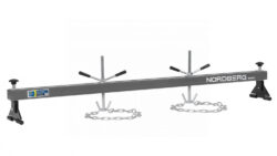 N3005L(G); Стенд для вывешивания двигателей 500 кг. L=180 см. серый