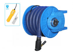 HRF8075E-KIT; Катушка для сбора выхлопных газов с автоматическим приводом со шлангом L=8 м. D=75 мм и насадкой