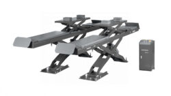 N635-5.5G_380_H; Подъемник ножничный для сход-развала 5.5 т. 380 В. 2 уровня. серый